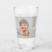 Verre Photo personnalisée à double face (Devant)