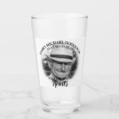 Verre Photo personnalisée Garde funéraire (Devant)