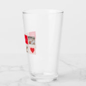 Verre Photo Rouge et rose Meilleure mère Ever Venin (Gauche)