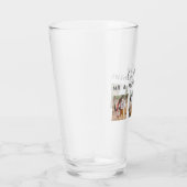 Verre Photo Rustic Collage Monogram NEWLYWEDS WEDDING (Droite)