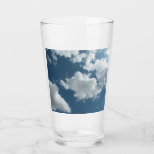 Verre Photographie abstraite de ciel nuageux