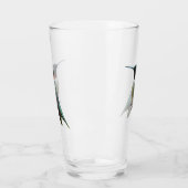 Verre Photographie d'oiseau de colibri à gorge rubis (Gauche)