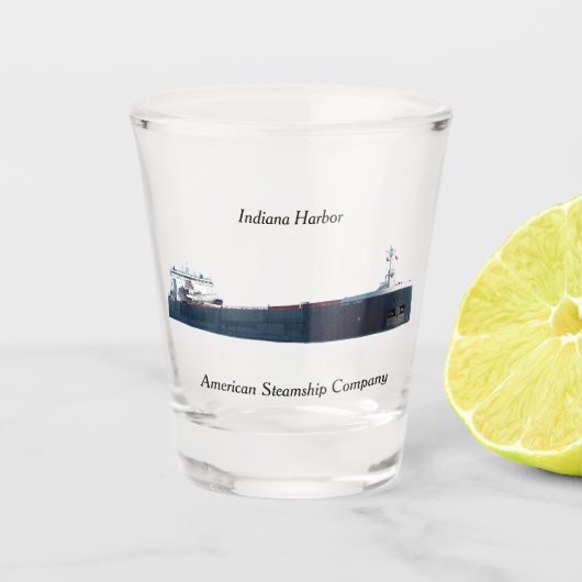 Verre photographié du port d'Indiana (Devant)