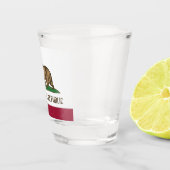 Verre photographié patriotique avec drapeau de Cal (Droite)