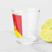 Verre photographié patriotique avec drapeau de la  (Droite)