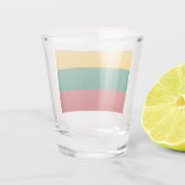 Verre photographié patriotique avec drapeau de Lit (Dos)