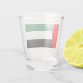 Verre photographié patriotique avec drapeau des EA (Dos)