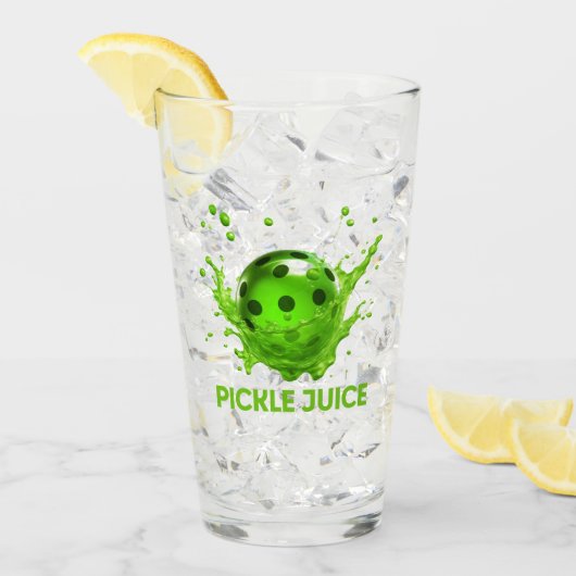 Verre Pickleball "Pickleball Juice" (Devant glace)
