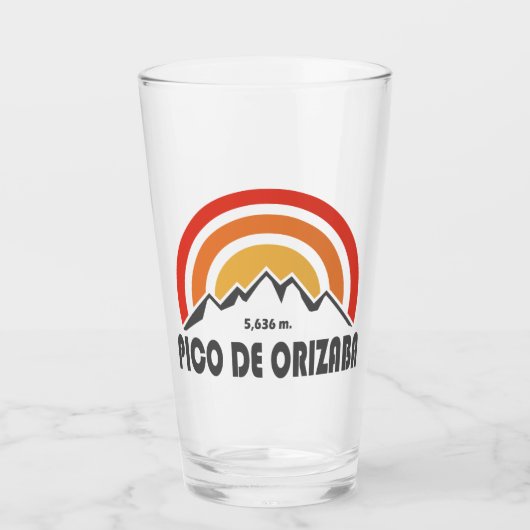 Verre Pico de Orizaba Mexique (Devant)