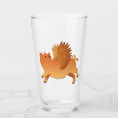 Verre Pig Kunekune volant (Devant)