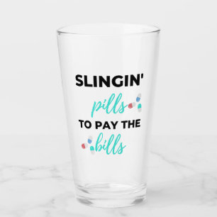 Verre Pilules de slingin pour payer les factures 2