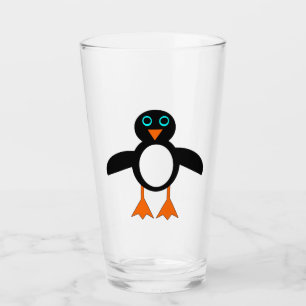 Verre Pingouin mignon