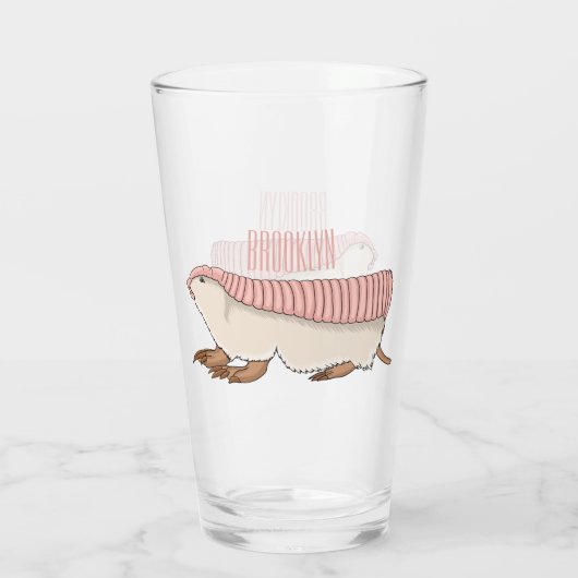 Verre Pink fairy armadillo (Dos)