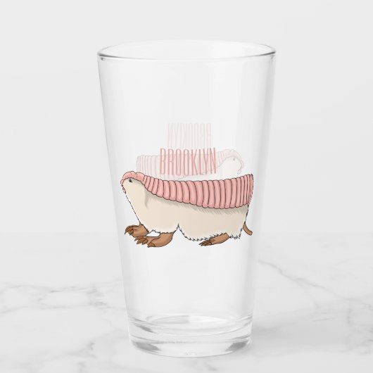 Verre Pink fairy armadillo (Devant)