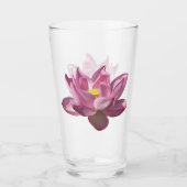 Verre Pink Lotus Flower IV (Devant)