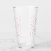 Verre Pink Love - Ajouter vos couleurs - Coeurs (Droite)