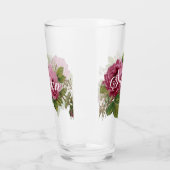 Verre Pink Rose Elegance (Gauche)