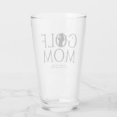 Verre Pint Cool tendance "GOLF MOM" (Dos)