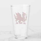 VERRE PINT DRAGON WELSH (Dos)
