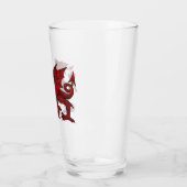 VERRE PINT DRAGON WELSH (Gauche)
