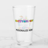Verre Pinte HAUTE de Highball de boissons de COCKTAIL (Dos)