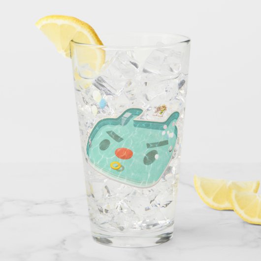 Verre Piscine (Devant glace)