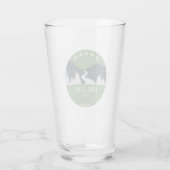 Verre Piste de feuilles de chêne (Dos)