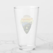 Verre Piste des Appalaches (flèche) (Dos)