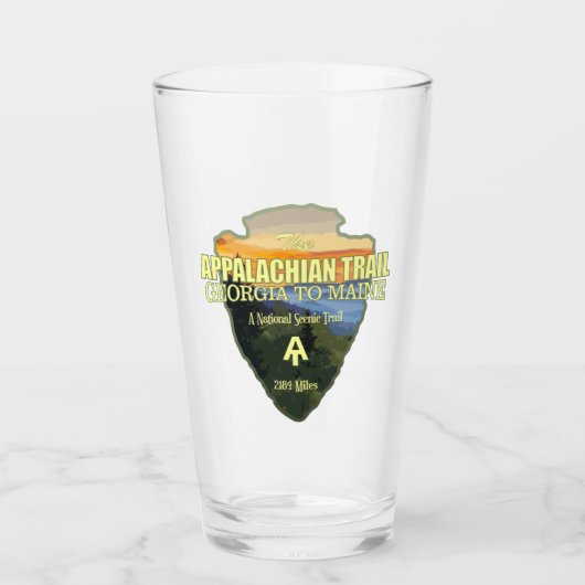 Verre Piste des Appalaches (flèche) (Devant)