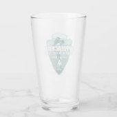 Verre Piste des Appalaches (flèche T) (Dos)