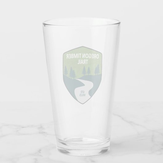 Verre Piste du bois de l'Oregon (Dos)