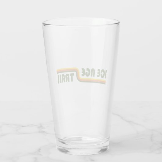 Verre Piste glaciaire (Dos)