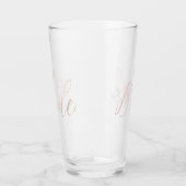 Verre PixDezines BLUSH PINK, BRIDE (Gauche)