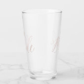 Verre PixDezines BLUSH PINK, BRIDE (Droite)