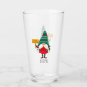 Verre Placard de retenue Gnome mignon avec voeux (Dos)