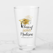 Verre Plafond de graduation - Tassel Black Gold Class de (Dos)