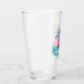 Verre Plage Palm Tree Mountain View Aventure Attend (Droite)