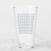 Verre Plaid bleu (Dos)