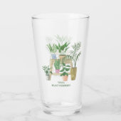 Verre Plantes - Pouce verte - Monogramme (Dos)