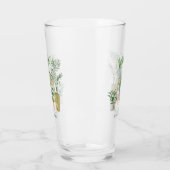 Verre Plantes - Pouce verte - Monogramme (Gauche)