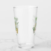 Verre Plantes - Pouce verte - Monogramme (Droite)