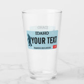 Verre Plaque de licence Idaho Sasquatch (Devant)
