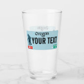 Verre Plaque de licence Oregon Sasquatch (Devant)