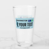 Verre Plaque de licence Washington Sasquatch (Devant)