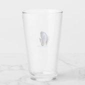 Verre Platax à longue nageoire découpé (Dos)