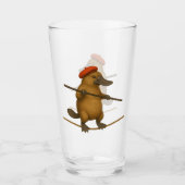 Verre Platon ornithorynque funambule (Devant)