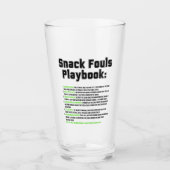 Verre Playbook Snack Fouls (Devant)