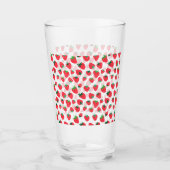 Verre Plein de fraises (Devant)