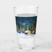 Verre Pleine lune de Cabine de journal rustique (Dos)