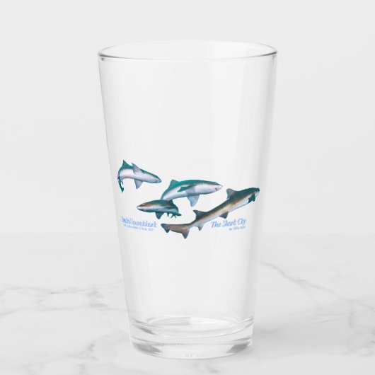 Verre Plongée avec Shark Drinkware Set (Devant)